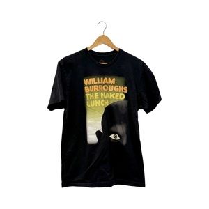 The Naked Lunch William Burroughs tshirt - black - large